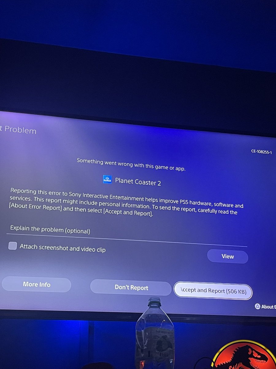 Twice in 40 minutes <a href="/frontierdev/">Frontier</a> <a href="/PlanetCoaster/">Planet Coaster 2</a> 

Not complaining,  just making you guys aware, enjoying the game so far just a shame about this 😔