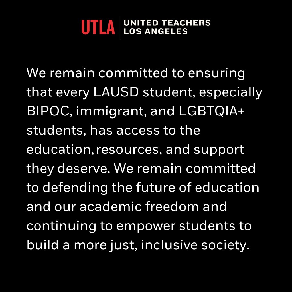 United Teachers Los Angeles tweet media