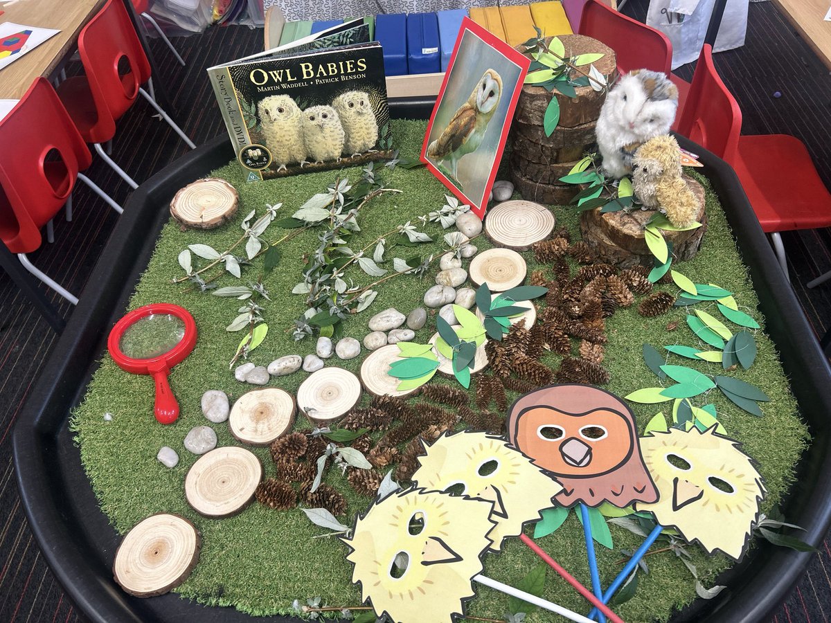StCharlesGla's tweet image. Primary 1b are working on an Owl Babies #BookStudy.  The children used the #ThinkingRoutine “I see, I think, I wonder” whilst looking at the front cover. They then used the reading skill #Prediction to predict what they thought the story would be about. #GlasgowsPedagogy…