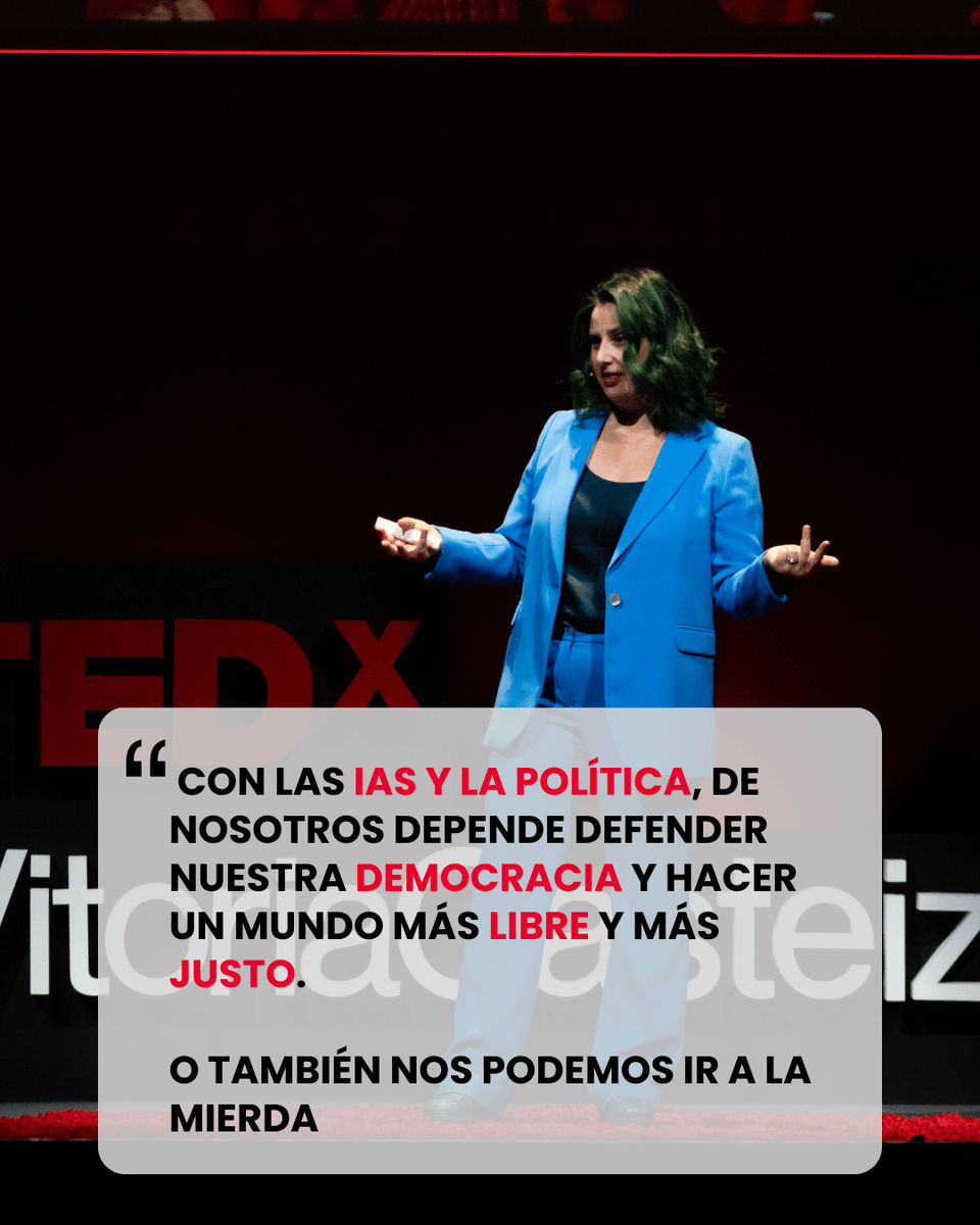 Hoy es uno de esos días en los que conviene recordar la charla que Ana Salazar dió este año.

👉 bit.ly/AnaSalazar-TED… 

#tedxvg
