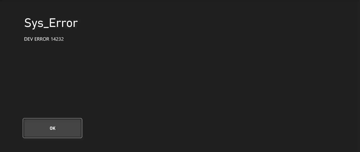 #BlackOps6 not launching on cloud gaming. Dev Error 14232 <a href="/CallofDuty/">Call of Duty</a> <a href="/Treyarch/">Treyarch</a>