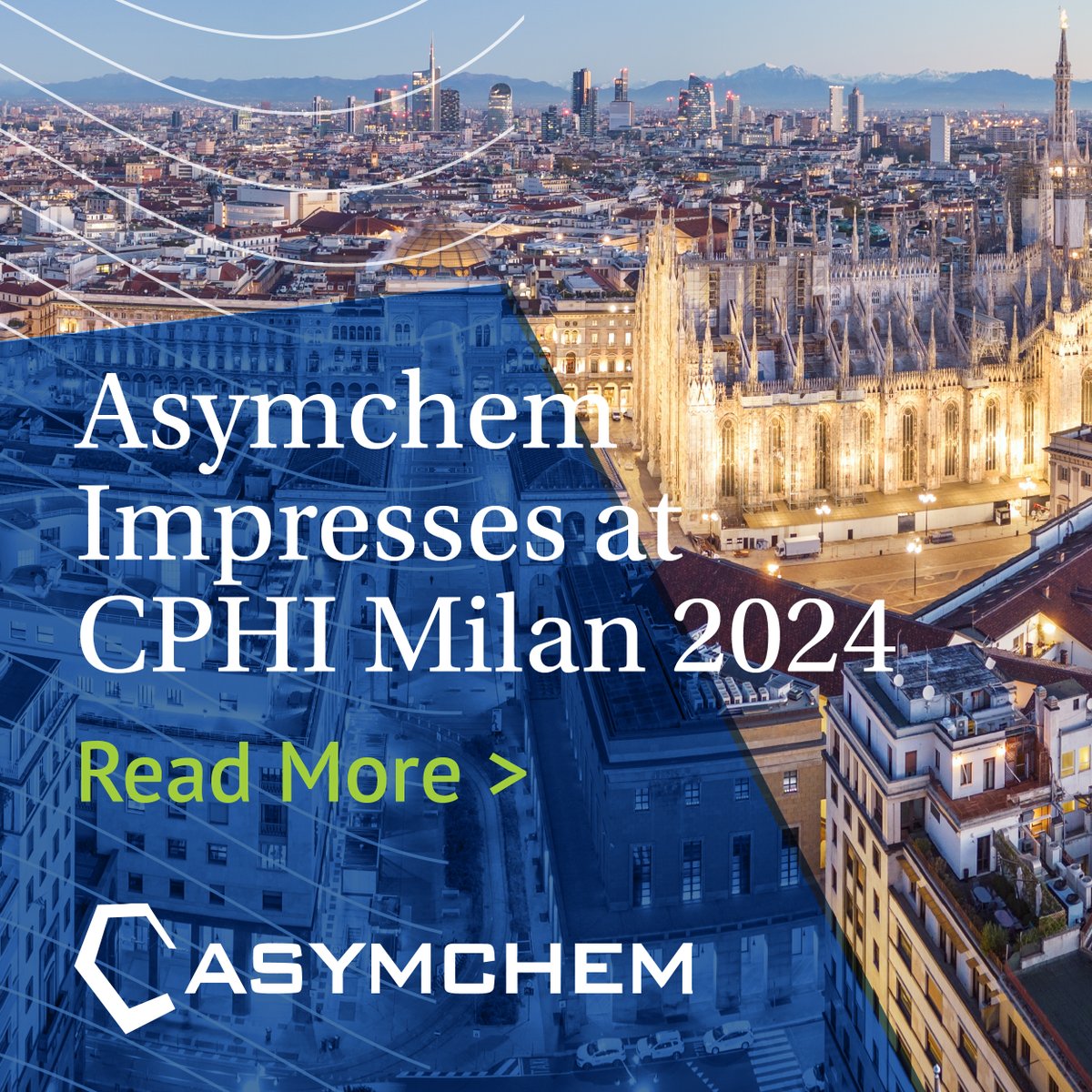 The Asymchem exhibition at CPHI Milan 2024 highlighted our commitment to innovation and our role as a technological leader in the pharmaceutical industry! Learn about those innovations and the new era of the supply chain here. okt.to/LYIZCi