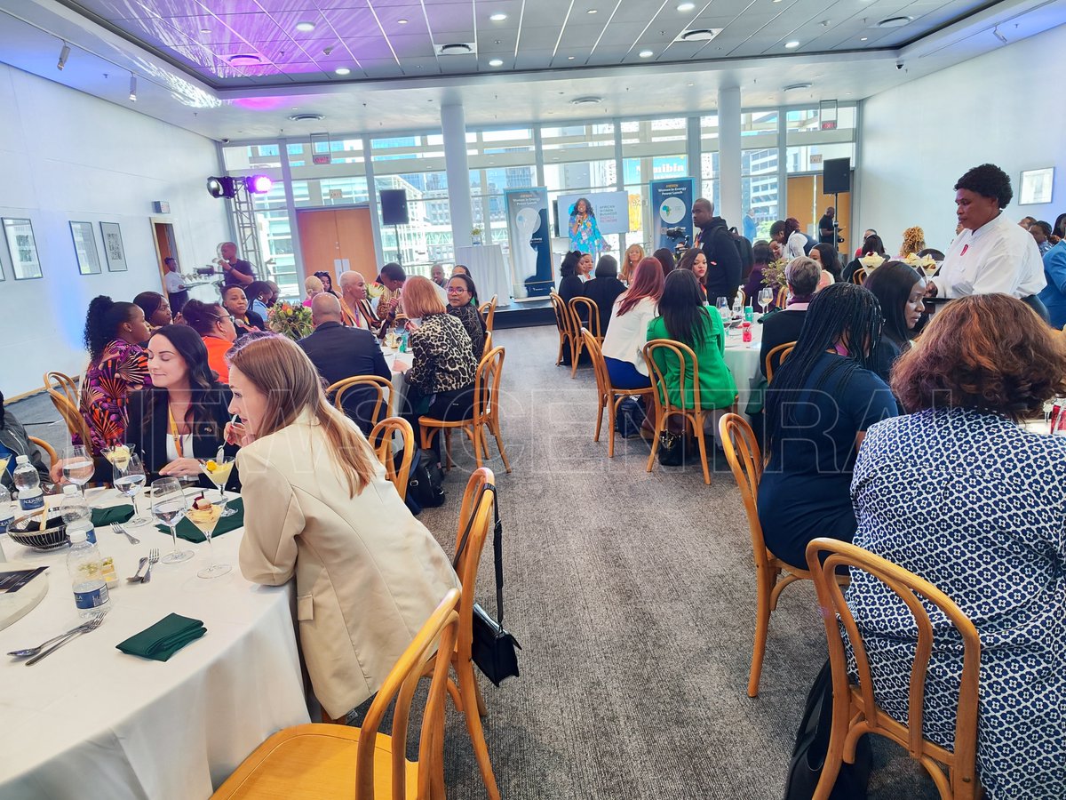 NewsCentralTV's tweet photo. [IN PICTURES]: Women in the energy sector gathered today at the African Women Business Energy Network lunch. The event provided an opportunity for women professionals in energy to connect, share insights, and discuss the industry's challenges and opportunities.

#AEW2024 https://t.co/YsUVsBODjQ