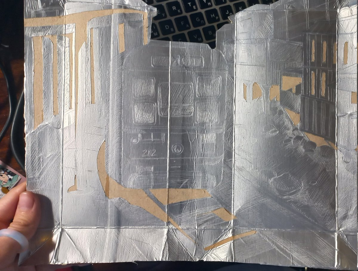 SkeletonArtist's tweet image. Сучасний універ та його сучасні завдання потребують сучасних рішень.

(Якщо що це тетрапак і типу суть завдання зробити потім відбиток з цієї "гравюри")
•
#украрт #укртві