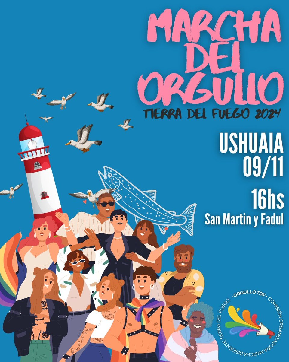 PolyAbba's tweet image. Esté sábado FESTIFERIA POS MARCHA 🏳️‍🌈

En la escuela 1, Maipú y Fadul 🌹

Dj Rastamari

Un Show de ManchiPop

Gogodancer

Emprendedores y mucho más.

#Ushuaia #OrgulloTDF #TierraDelFuego #Pride #LGBT #FinDelMundo