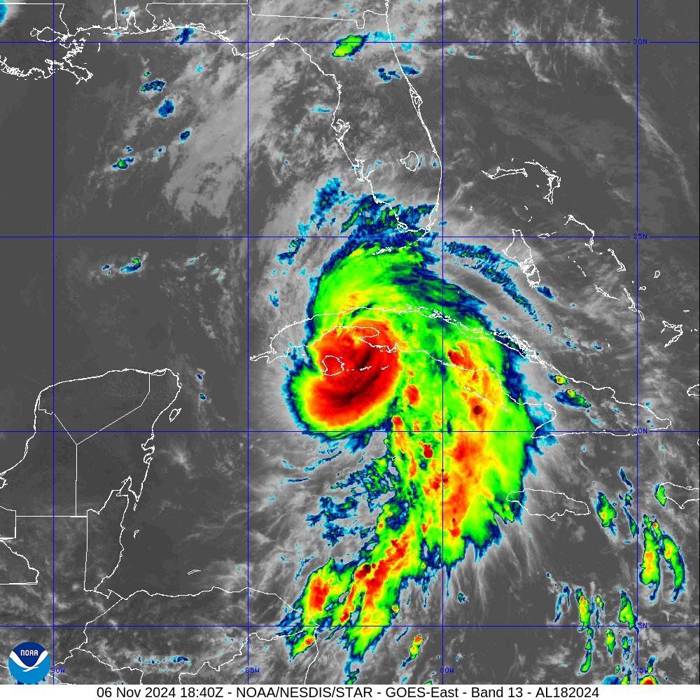 ⚠️Rafael is now a Category 3 hurricane, leaving behind life-threatening rain &amp; winds in Cuba.

Until a few hours ago, the Cuban Red Cross was still evacuating the elderly, people with mobility problems, pregnant women, and families in high-risk areas.

We will keep you updated❤️‍🩹