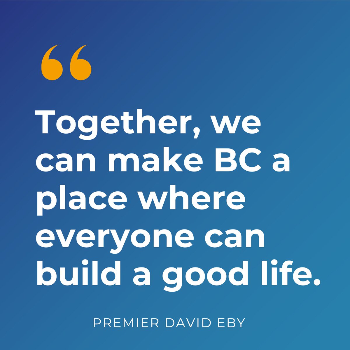 David Eby tweet media