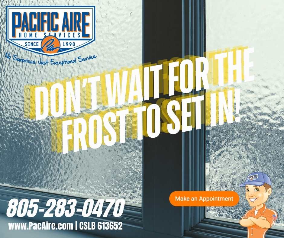 PacificAire's tweet photo. A properly tuned furnace not only keeps you comfortable but also operates more efficiently, saving you money on your bills. 💰 Ensure your home is prepared for whatever winter throws your way! ✨

Visit https://t.co/KUt0Hxh0fF 
📞805-283-0470

CSLB #613652

#HeatingTuneUp #HVAC https://t.co/7zWHjDbAM4