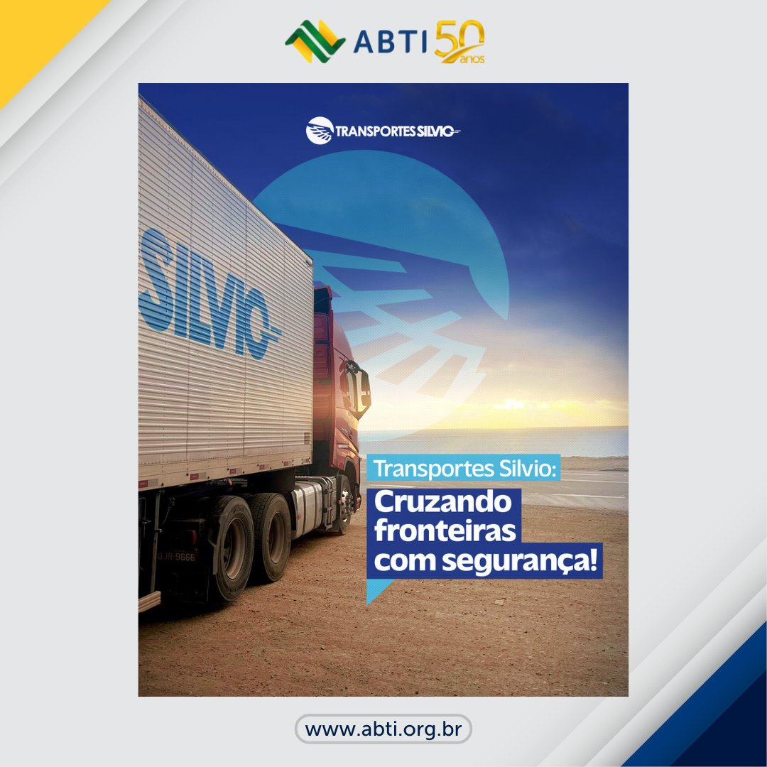 Sócia Benemérita: Transportes Silvio 
Sabemos que o transporte internacional exige mais que só uma boa logística.

Por isso, investimos em uma operação integrada, garantindo que cada detalhe seja planejado com precisão para que as mercadorias atravessem fronteiras em segurança.