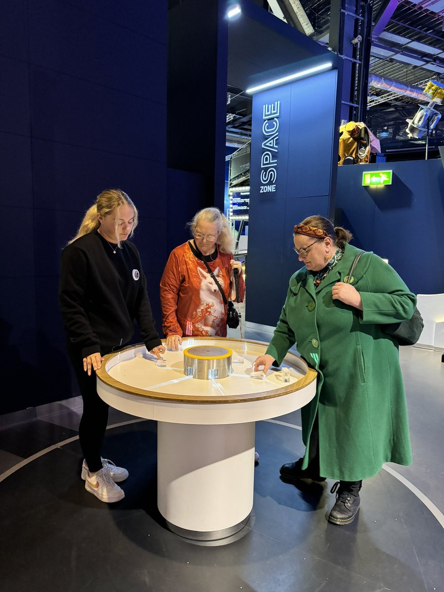 Today was week 4 of <a href="/eliotsmithdance/">Eliot Smith Dance</a> outreach course “Movement, Planets and Digital” <a href="/convergeNU/">Converge Northumbria</a> 🪐 

Ten participants visited their local <a href="/scienceatlife/">Life Science Centre</a> contributing to their upcoming dance performance.

Supported by <a href="/NewcastleCC/">Newcastle City Council</a> Culture Investment Fund @CFTyneWearNland