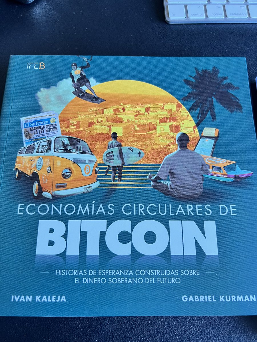 Tengo mi copia de “Economías Circulares de Bitcoin”. Orgulloso de mis amigos <a href="/GabrielKurman/">Gabriel Kurman</a> e <a href="/ivan_kaleja/">Ivan Kaleja</a> ✊🏻