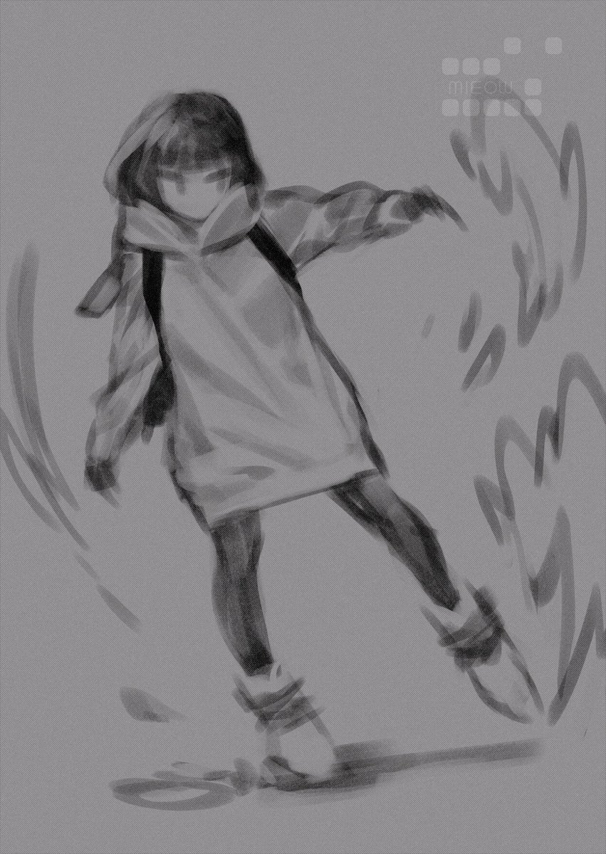 絵がしんどくなって絵で息抜き。