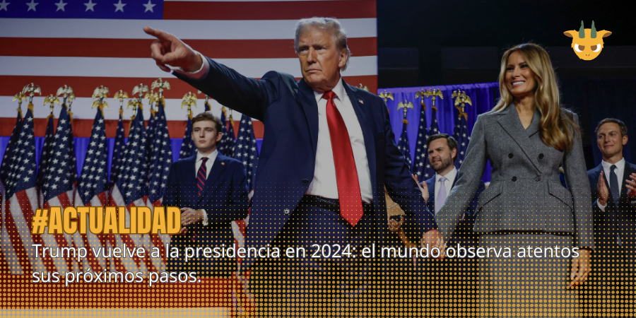 lacabrape's tweet photo. #ACTUALIDAD 🐐📢 Donald Trump gana las elecciones 2024. Su regreso a la Casa Blanca marca un cambio en la política de EE.UU. ¿Qué implicancias tendrá para el país y su rol global? 🇺🇸 🌎
#Elecciones #Trump #EstadosUnidos #CasaBlanca https://t.co/eGOMk4QU5W