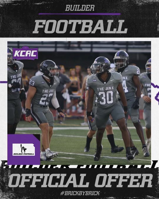 After a good call and conversation with <a href="/CVanosdellSc/">Yancey Vanosdell</a> I am beyond blessed to receive an offer from <a href="/BuilderFootball/">SC Builder Football</a> <a href="/CoachLute/">Bryan Luetters</a> <a href="/coachallsman/">Coach Nick Allsman</a> <a href="/AngryRedFB/">Liberal High School Football</a> <a href="/CoachOtt77/">🐺Trace Ott</a>