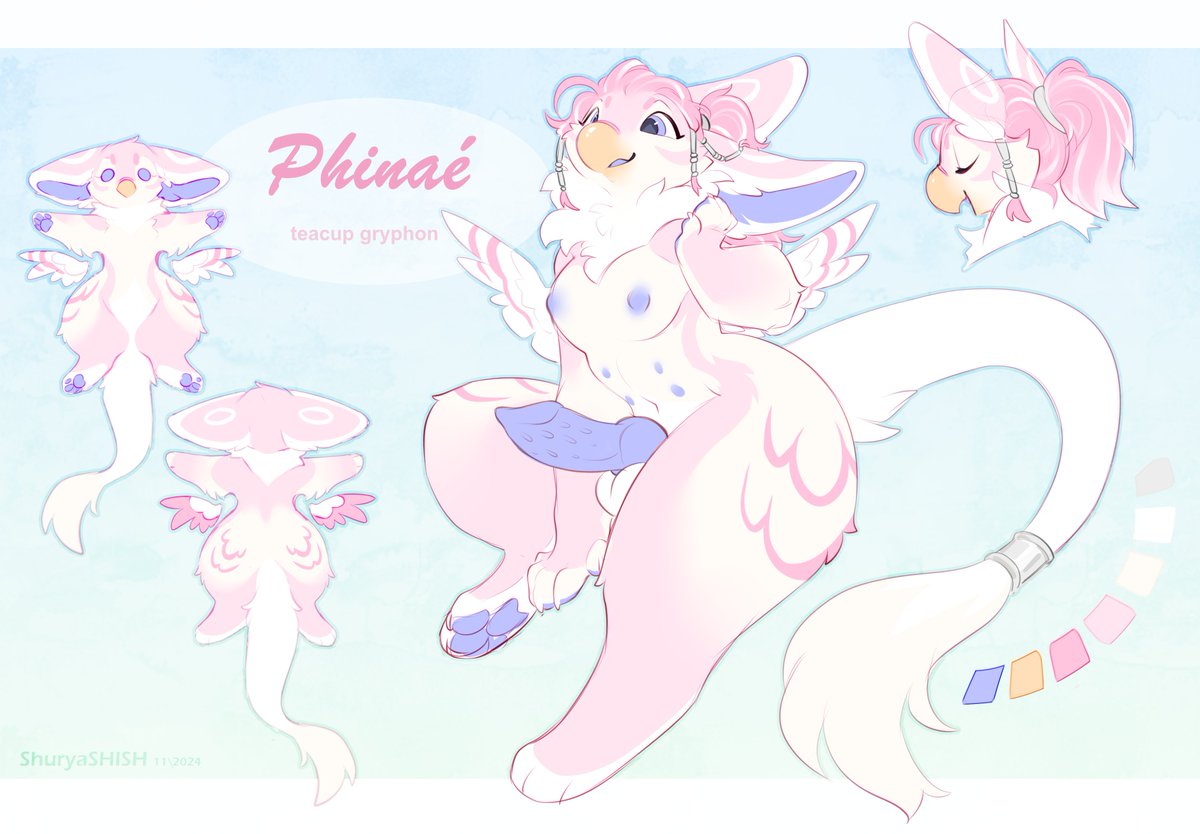 Gorgilisk (@gorgilisk) on Twitter photo I've ended up getting another Teacup Gryphon.
...There was a strong compulsion X3
And so, introducing Phinaé, designed by <a href="/ShuryaSHISH/">Shurya_SHISH 🔞</a> ! I've ended up getting another Teacup Gryphon.
...There was a strong compulsion X3
And so, introducing Phinaé, designed by <a href="/ShuryaSHISH/">Shurya_SHISH 🔞</a> !