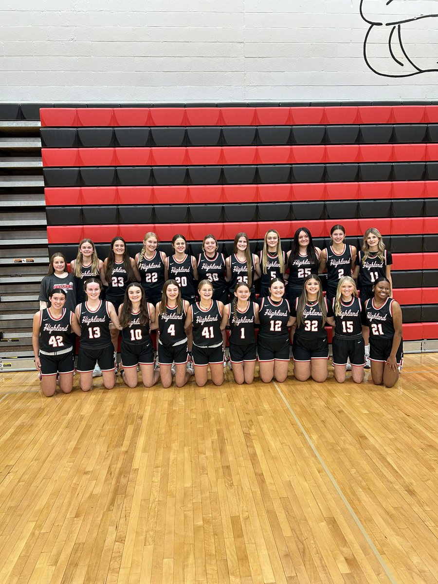 The 24-25 Highland Lady Bulldogs! #LadyDogs