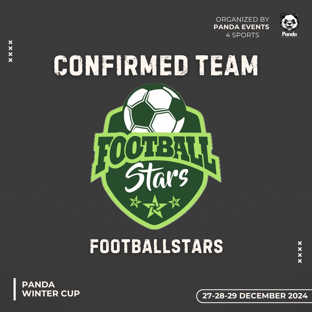 🆆🅴🅻🅲🅾🅼🅴 🟢⚫️

Footballstars confirmed team in 𝐏𝐚𝐧𝐝𝐚 𝐖𝐢𝐧𝐭𝐞𝐫 𝐂𝐮𝐩.

• UNDER 10
• UNDER 12

#torneo #torneofutbol #alevin #benjamin #torneoalevin #torneobenjamin #pic #pandawintercup #alfaz #alfazdelpi #alicante #futbolbase #U10 #U12