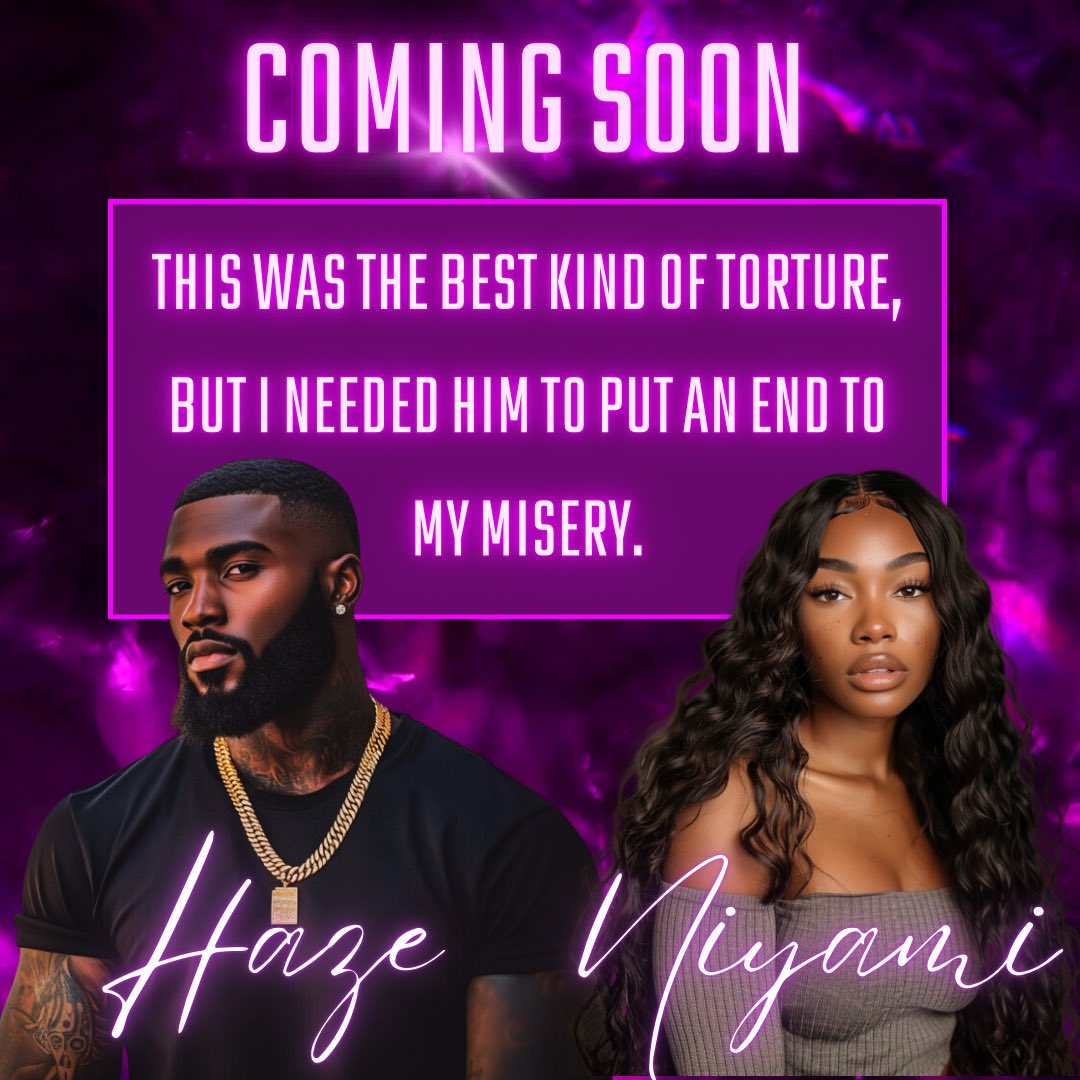 This was the best kind of torture, but I needed him to put an end to my misery. My body shivered when he slid back inside of me. The pleasure far exceeded the pain and I welcomed the pressure that came with it. 

Coming Soon!