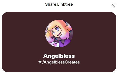 Pretty sure I won't be posting here any more, but my linktree has other places I'll be posting ✨