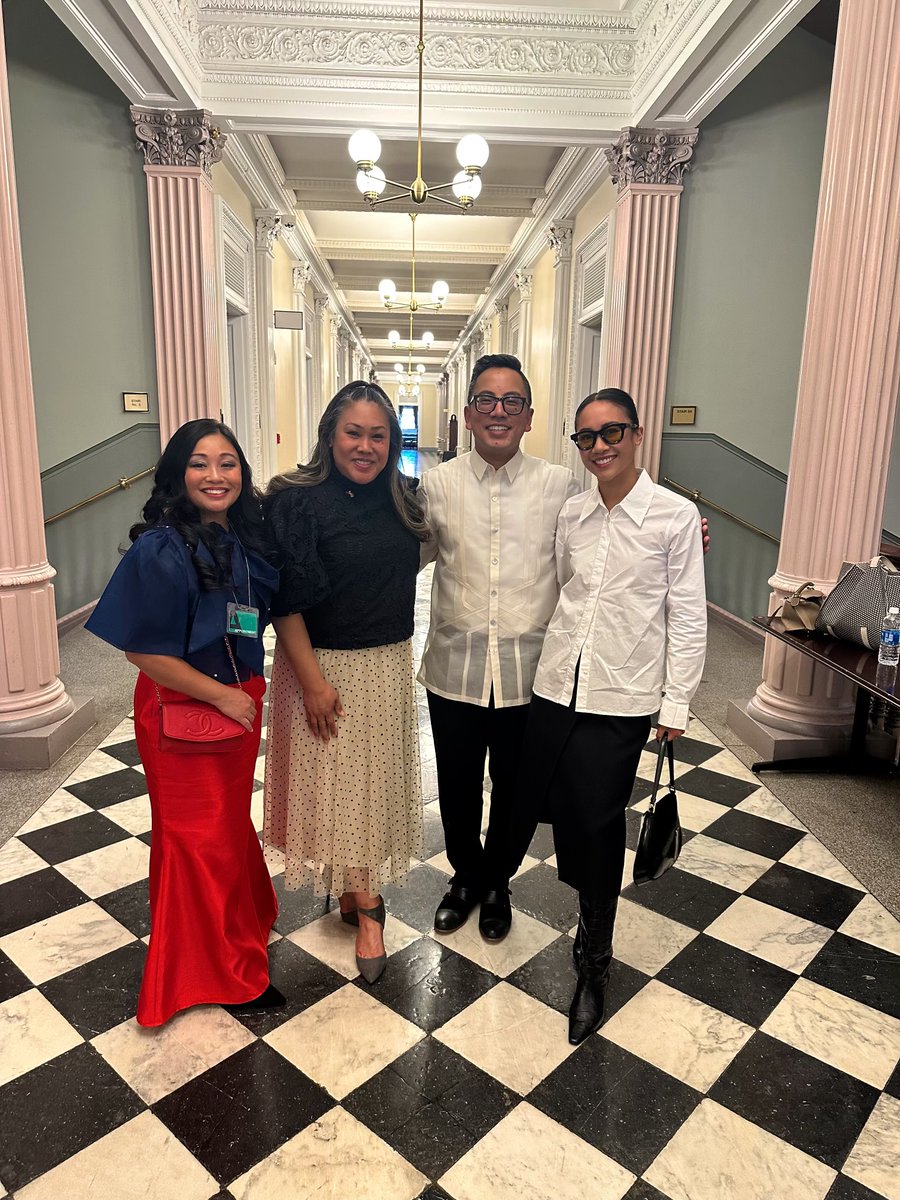 ImprentaComm's tweet photo. Members of IMPRENTA had the honor of attending the White House’s Filipino American History Month celebration this past month. 🎉 We are proud to recognize the impact, resilience, and contributions of the Filipino American community across the nation.

#FAHM https://t.co/2g9Onwm0f2