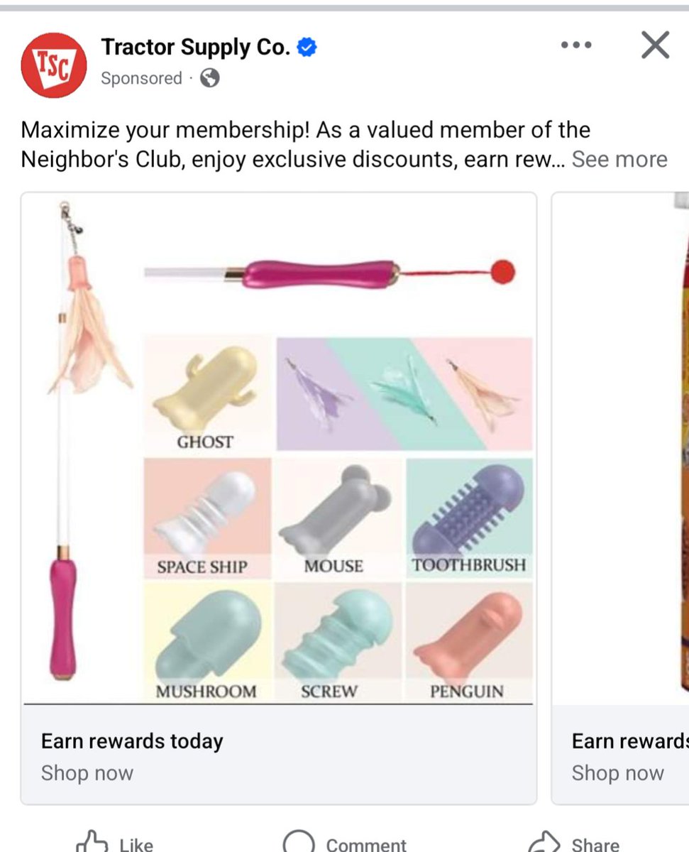 What a time to be alive. Behold my targeted ad from TSC of all places. 

1) Wha