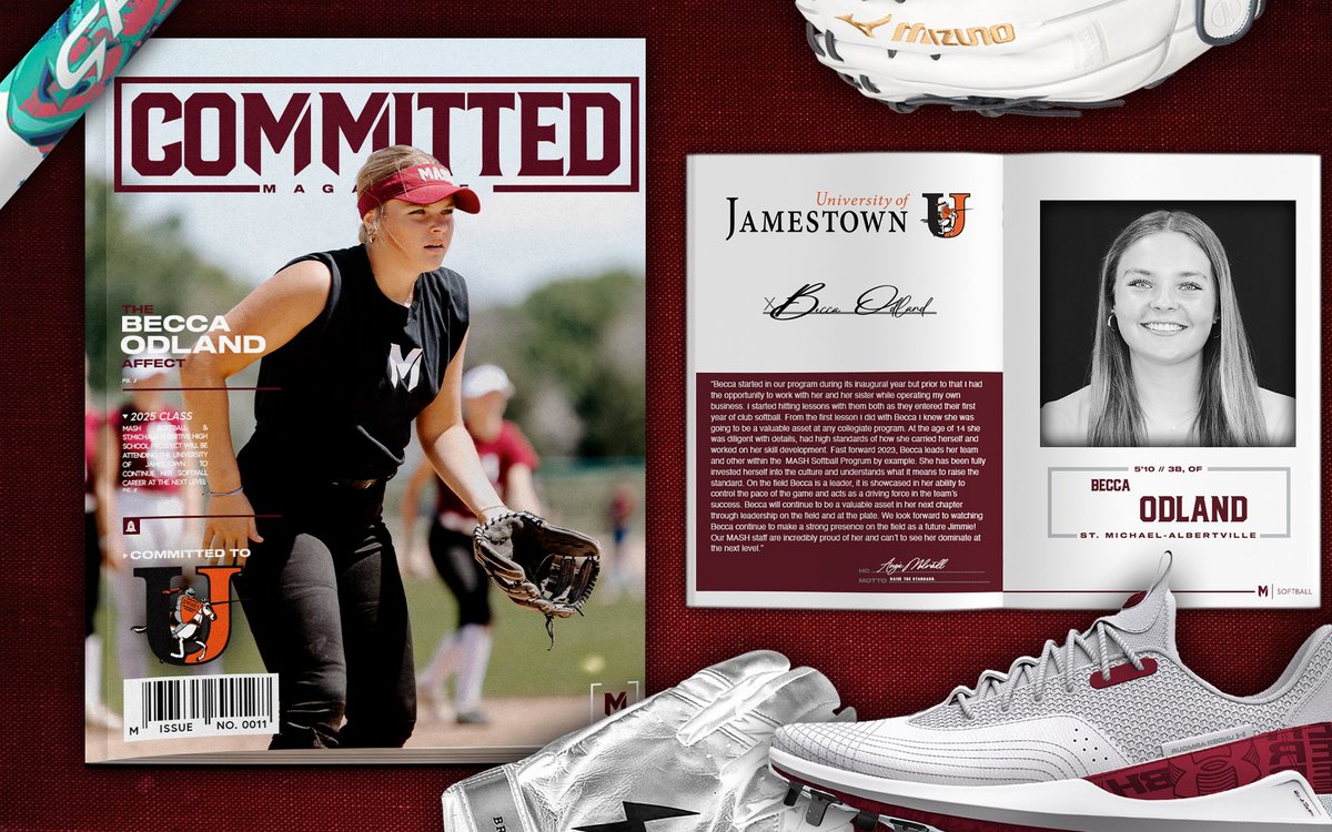 Committed. 🔔🏇 #HonJims 

#MASHsoftball | #RaiseTheStandard