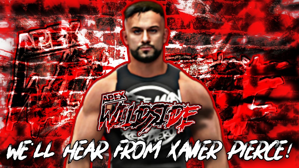 APEXonTwitch's tweet photo. To usher in the Wildside era, The Free Man @XavierPiercePW_ will kick off the first episode and speak with the APEX Army! Tune in November 13th at 7PM EST to find out what he has to say!

#APEXWildside https://t.co/9HL1DbfUli