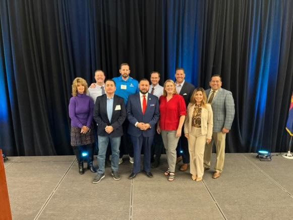 Great morning of learning at <a href="/ArizonaASBO/">Arizona ASBO</a> bi-monthly meeting! Assistant Superintendent Barragan and Board President Martinez as AASBO Director of Educational Programs both speak and members of our amazing <a href="/GESD/">gesd</a> Finance Team are in attendance!