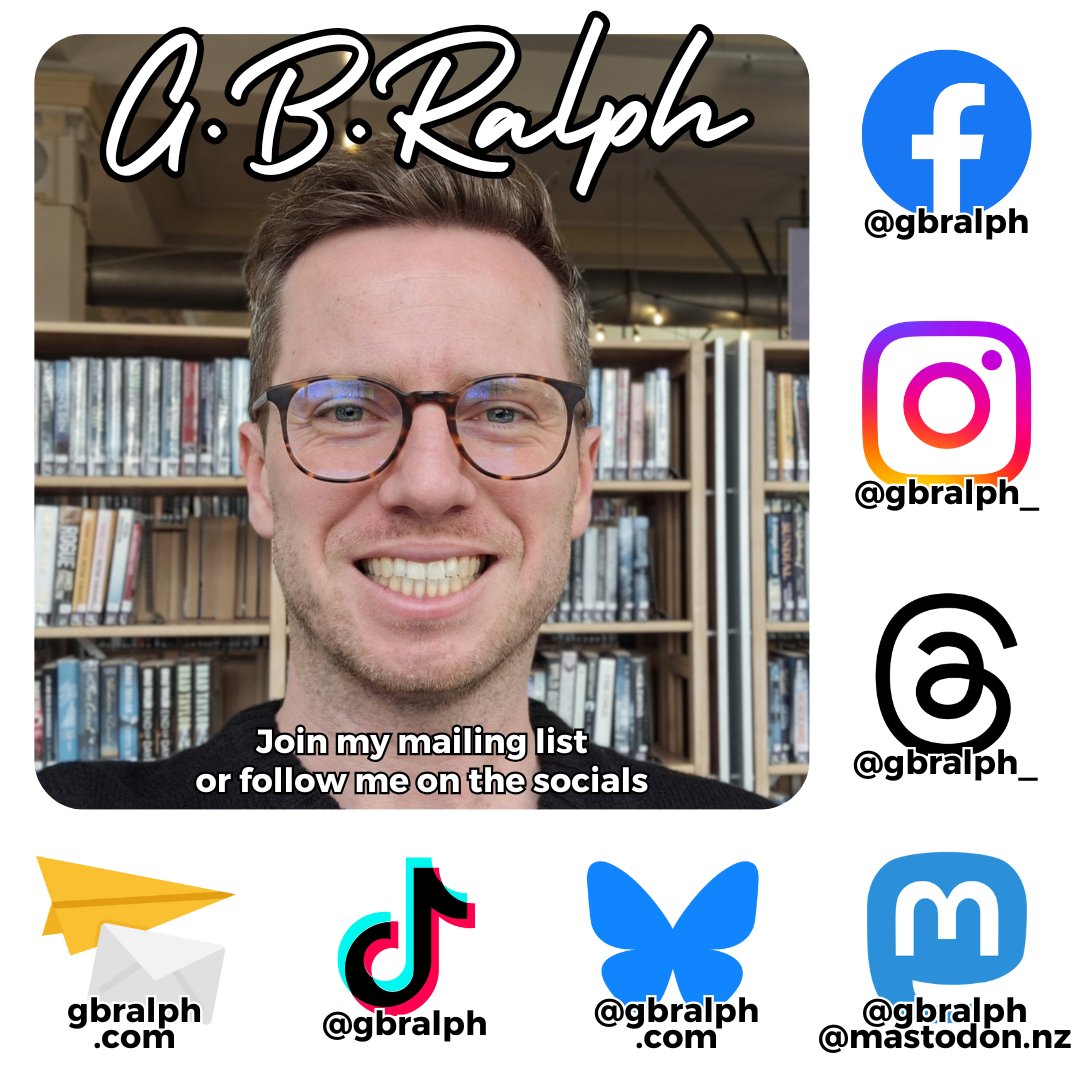 Come and say hi 👋

Mailing list: gbralph.com/mailing-list
TikTok: tiktok.com/@gbralph
Facebook: facebook.com/gbralph
Instagram: instagram.com/gbralph_
Threads: threads.net/@gbralph_
Bluesky: bsky.app/profile/gbralp…
Mastodon: mastodon.nz/@gbralph