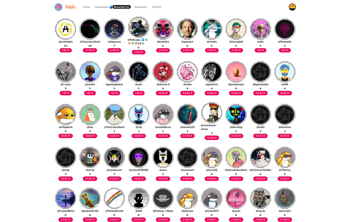 CandyZap 🍭 (@candyzapnft) on Twitter photo 🎉 Congrats to our latest CandyZap mint winner! 🎉
Winner's Universal Profile Account: <a href="/steele85208520/">Remington Steele</a>
💰 Every mint rewards a random holder.
Enjoy your sweet reward! 🍬🍭
candyzap.com/rewarded
#CandyZap #LUKSO $LYX #NFT 🎉 Congrats to our latest CandyZap mint winner! 🎉
Winner's Universal Profile Account: <a href="/steele85208520/">Remington Steele</a>
💰 Every mint rewards a random holder.
Enjoy your sweet reward! 🍬🍭
candyzap.com/rewarded
#CandyZap #LUKSO $LYX #NFT