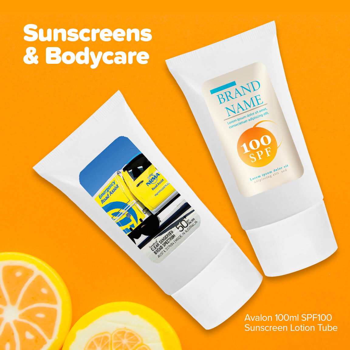 Pack up for Summer! ☀️ Our Avalon 100ml SPF100 Sunscreen Lotion is your ultimate sun safety companion! With SPF50+ protection, it fights off UVA/UVB rays while being water-resistant and non-greasy. #SummerAU #CustomisedSunscreen