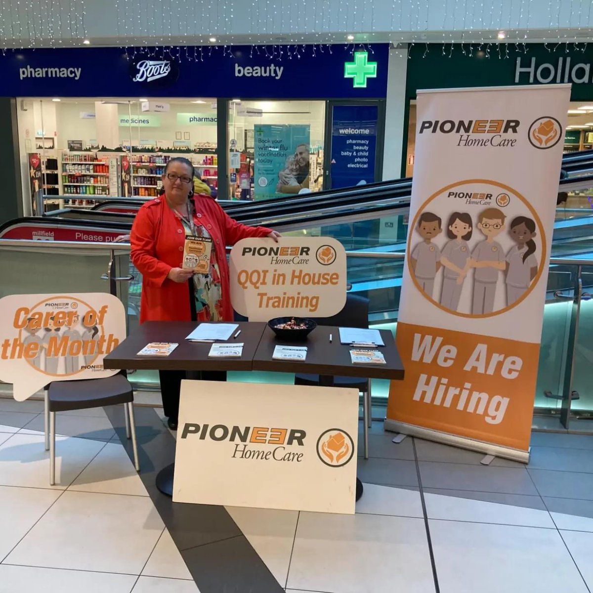 Mandy, from HR  is in Millfield Shopping centre, Balbriggan tomorrow from 10am until 4pm. We are on the lookout for new carers to join our ever-growing team. We would love to meet and chat with you about the possibility of joining our care team. <a href="/HCC_Irl/">Home & Community Care Irl</a>