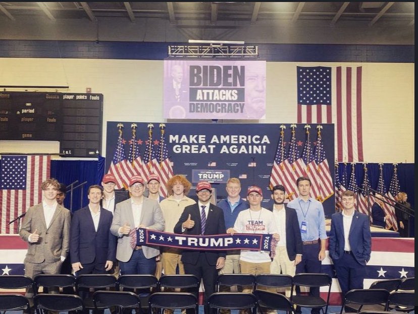 fcruwmadison's tweet photo. Our club was one of the first College Republican clubs in the country to endorse Trump.

From canvassing in Iowa, to knocking doors in Dane, making phone calls, and standing tall through it all, we are overjoyed at the incredible victory.

Thank you to our members for their work! https://t.co/5AdzX1J29n