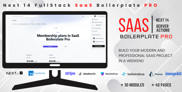 SaaSFactoryDev's tweet photo. New version of our Boilerplate, this time with important changes in terms of architecture and with Next Auth instead of Clerk

https://t.co/Z3m9XWbfSn

#SaaS https://t.co/C6avoGdNEm