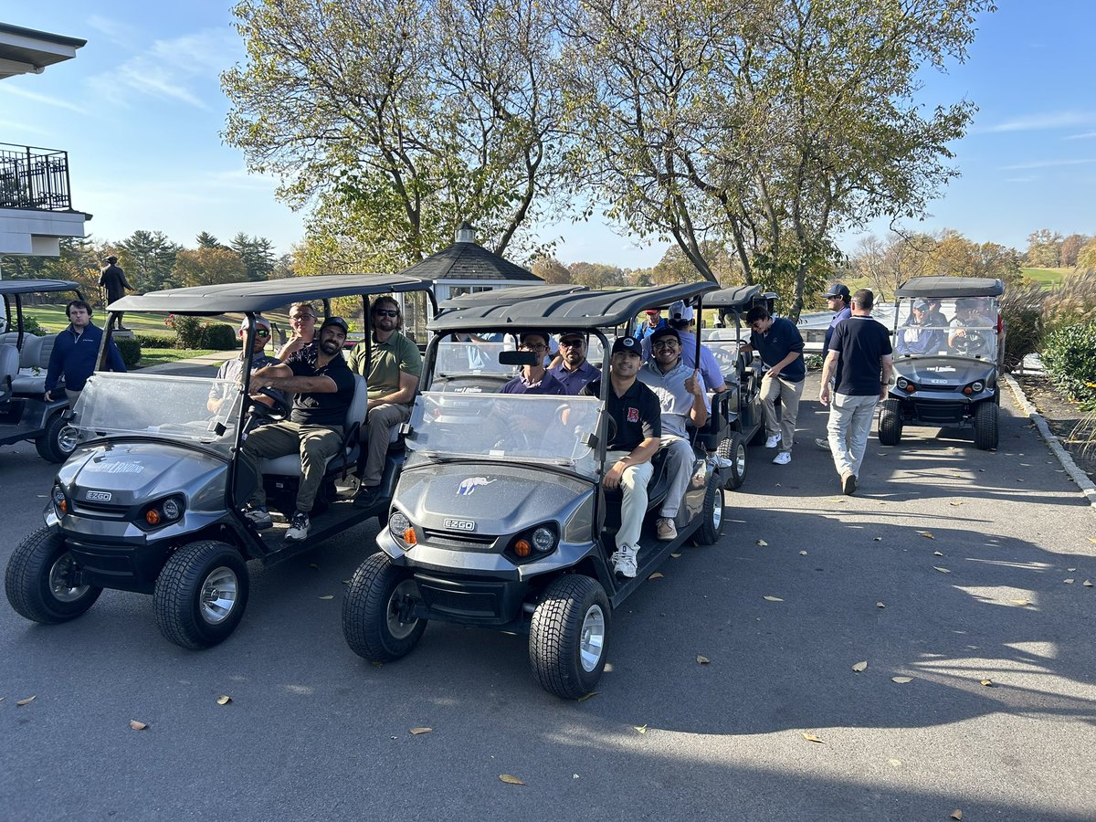 AndrewDooleyGCS's tweet photo. Busy day #3 of fall aeration week @UnionLeagueGolf #torresdale! Golf training facility construction moving right along and @RutgersU #turfgrassmanagement students stopped by for a field trip! โณ๏ธ https://t.co/u1rGnwSsrq