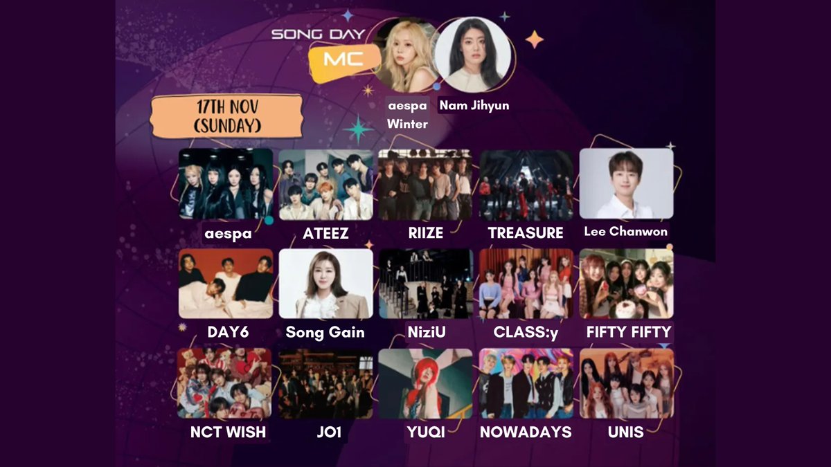 🏆 2024 KOREA GRAND MUSIC AWARDS TICKETS 🏆

🗓️ November 16-17, 2024
📍 INSPIRE Arena, Incheon
🎫 Ground Floor + 2nd Floor Tickets ⏩ bit.ly/2024kgma 
🎤 Lineup:
#NewJeans 
#DO 
#TVXQ 
#BIBI 
#STAYC 
#GIDLE 
#YoungTak
#YooHweSeung
#LEEMUJIN 
#LeeYoungJi 
#JEONGDONGWON