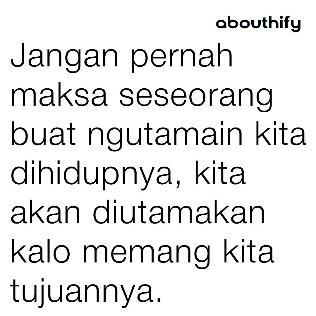 simplenya adalah : 
"utamakan yang mengutamakanmu"
