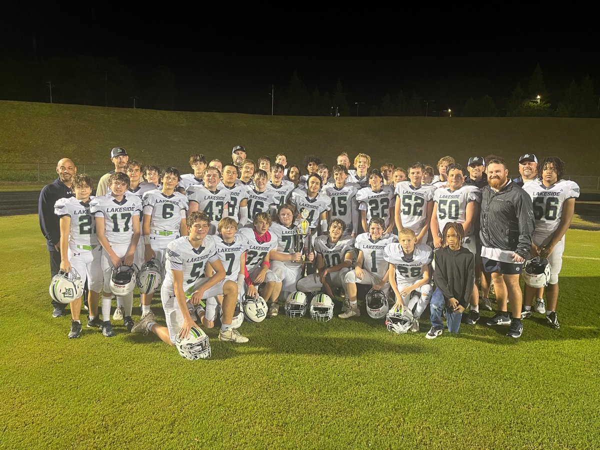 Congrats to <a href="/LakesideMS_Lex1/">Lakeside Middle</a> Football for a Great Season! Lex10 North Division Champions