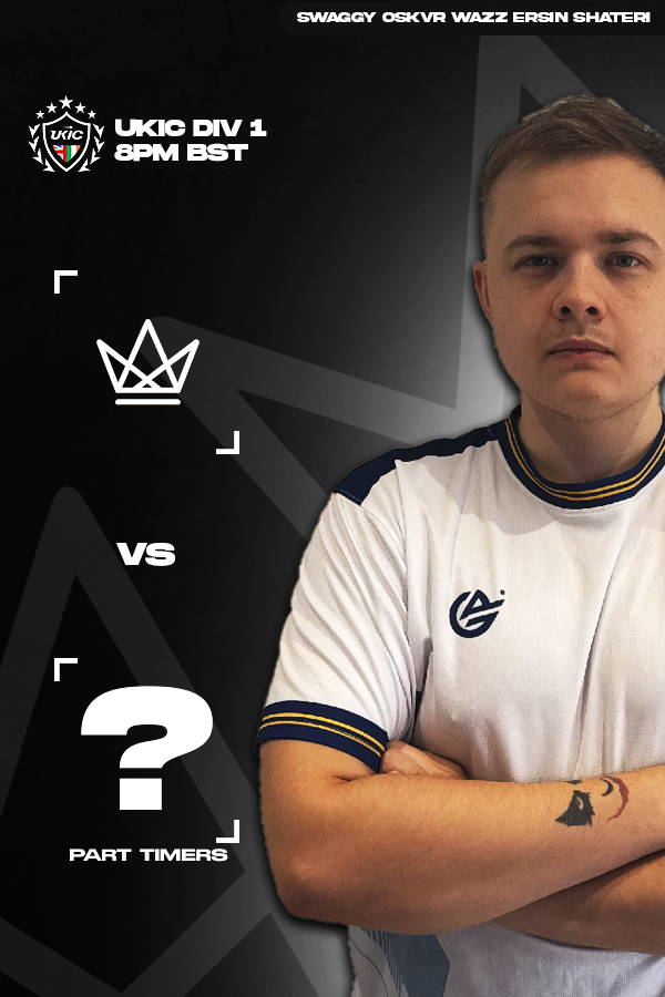 Royals_EC's tweet photo. Game two of the evening!
🆚#PartTimers
🕖20:00 GMT
📺https://t.co/2q98cAMm3s @kascsgo https://t.co/j7ePby25aL