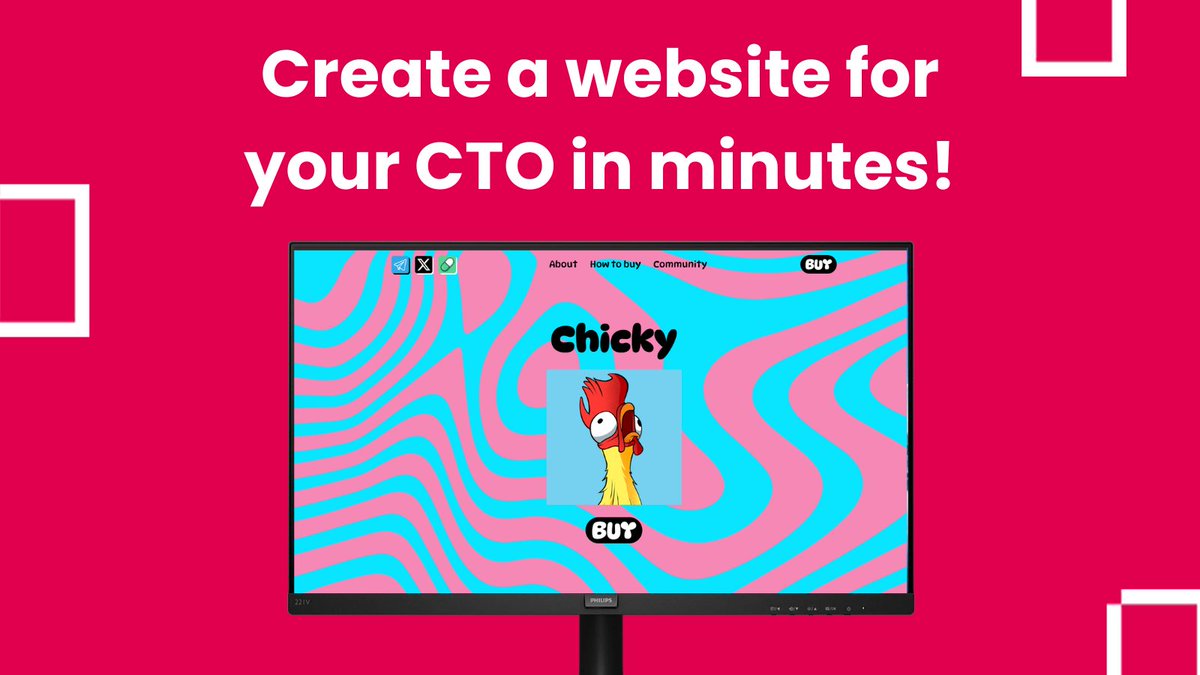 memsitedotfun's tweet photo. Introducing Memsite: 

Launch websites for your memecoins quickly and easily!

The platform to design a site in a few clicks with zero coding.

Make your memecoin shine on the web! https://t.co/DuiN1tCm3z
