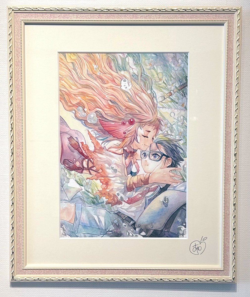 おはようございます☀ なつめさんち原画展『SAVE PAINT』7日目です