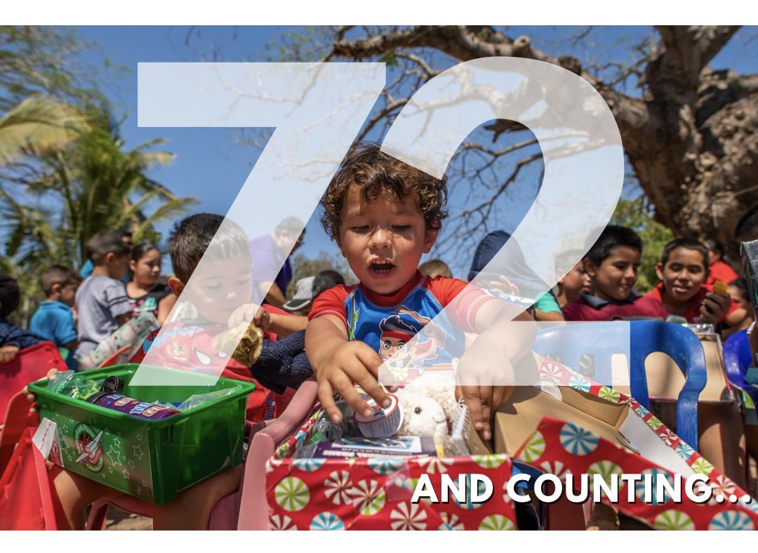 Operation Christmas Child Shoe Boxes 

"Thank you so much for helping pack the shoeboxes tonight. Your service with impact many lives. Please share with others that were there my appreciation. If anyone else would like to fill a shoebox they are due the 17th to me." Amy Allan