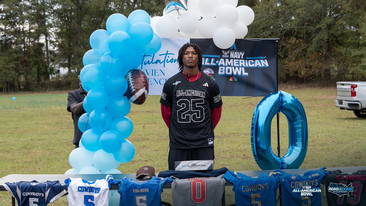 Navy All-American Bowl (@aabonnbc) on Twitter photo Zay 0️⃣
Welcome ⭐️⭐️⭐️⭐️ J’Zavien Currence (<a href="/JZavien/">J’Zavien Currence</a>) to the 2025 Navy All-American Bowl <a href="/NBCSports/">NBC Sports</a>
#SpursUp 🤙
#NavyAAB 🇺🇸 <a href="/AmericasNavy/">America's Navy</a> Zay 0️⃣
Welcome ⭐️⭐️⭐️⭐️ J’Zavien Currence (<a href="/JZavien/">J’Zavien Currence</a>) to the 2025 Navy All-American Bowl <a href="/NBCSports/">NBC Sports</a>
#SpursUp 🤙
#NavyAAB 🇺🇸 <a href="/AmericasNavy/">America's Navy</a>