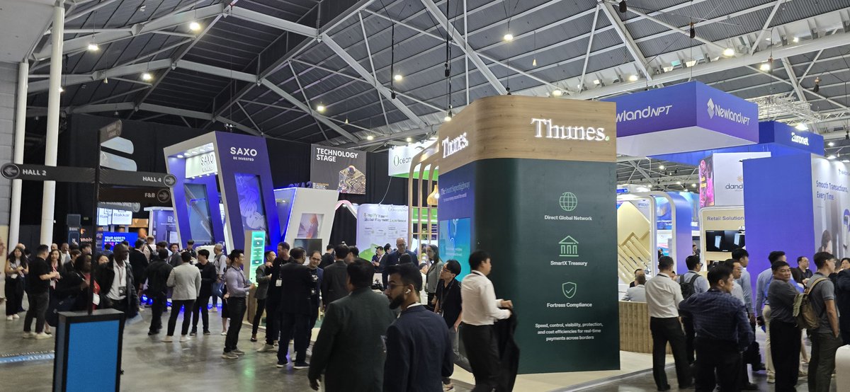vMeyenburg's tweet photo. Great turnout at the Singapore FinTech Festival. 

@SAPLeanIX @SAPSignavio supporting the Finance community around the word!

@sgfintechfest
