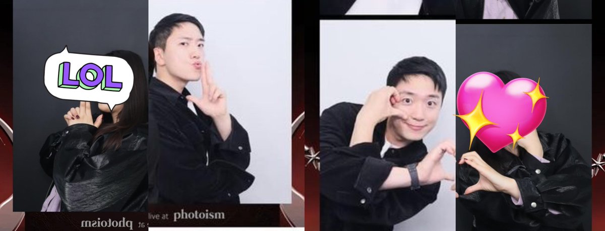 짜깁기로 우림이랑 인생네컷 ㅋㅋㅋㅋㅋㅋ