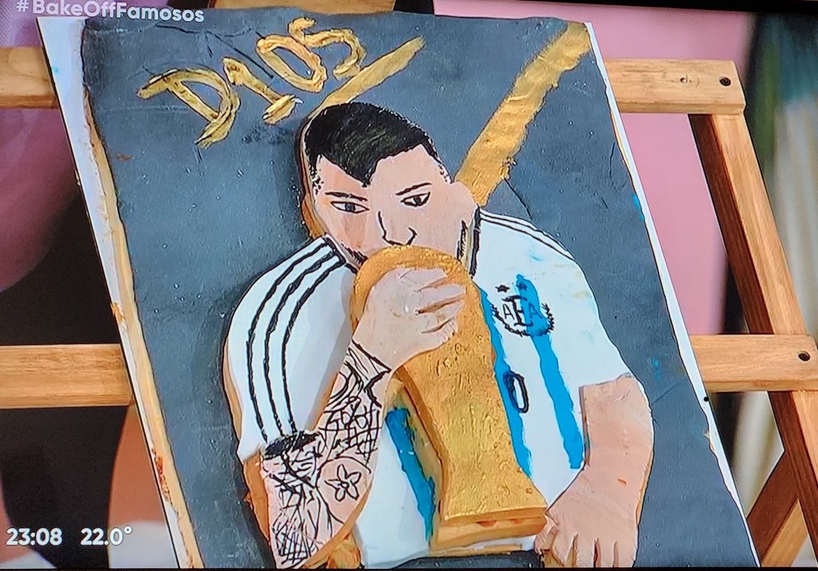 La única vez que gary Medel va a tocar la del mundo #BakeOffArgentina #BakeOffFamosos