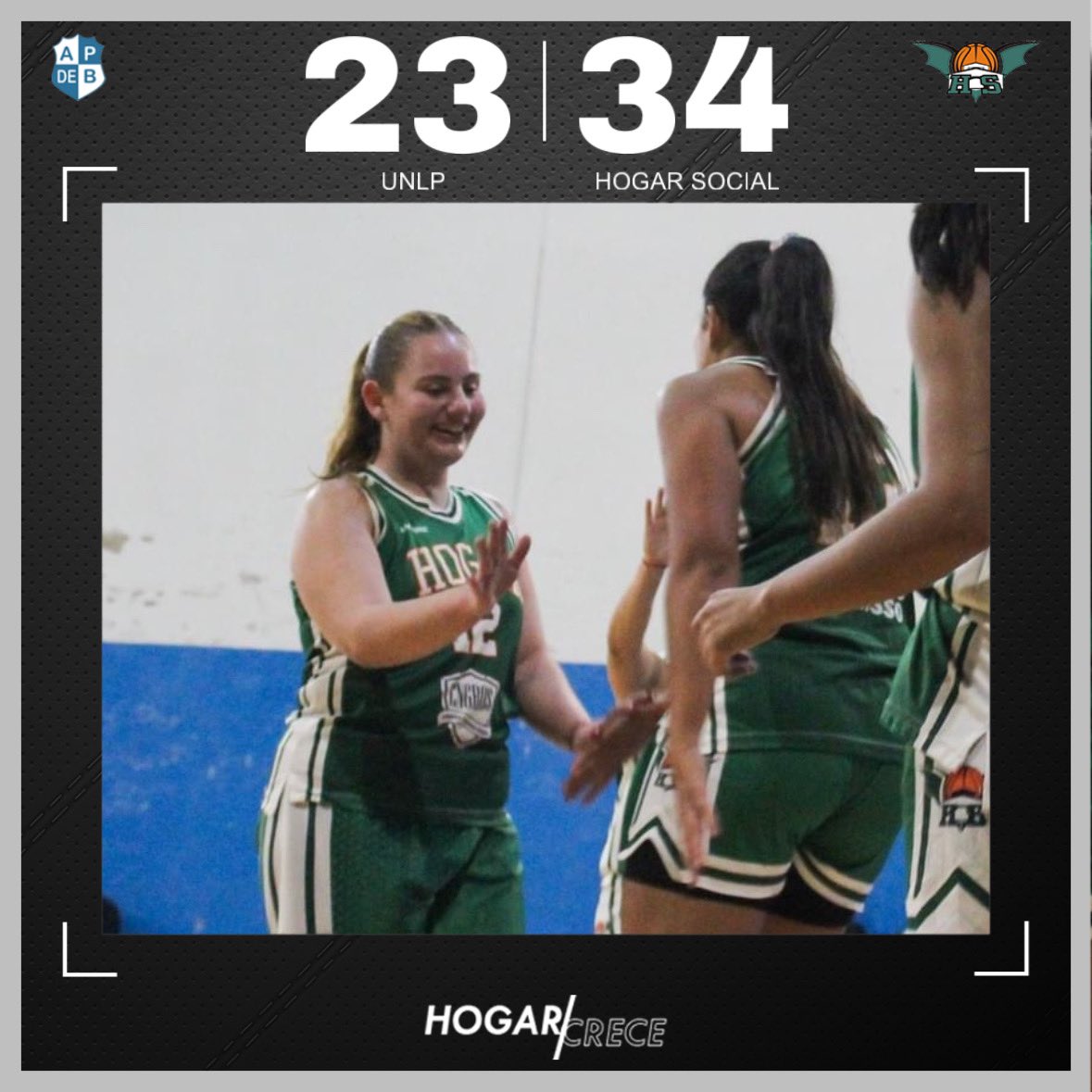🏀 ¡A SEMIFINALES! 🙌🏽

CLAUSURA COPA LA PLATA | JUEGO 3 🏆

¡Daleee Hogaaar! 💪🏽💚

#HogarCrece