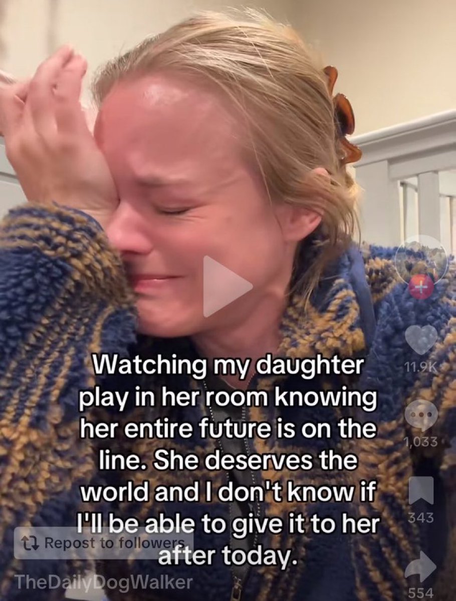 HazelAppleyard's tweet photo. Why are liberal women seriously crying because their toddlers can’t get abortions??

What is going on in these families that they have to worry about this? https://t.co/TtXga0CdWY