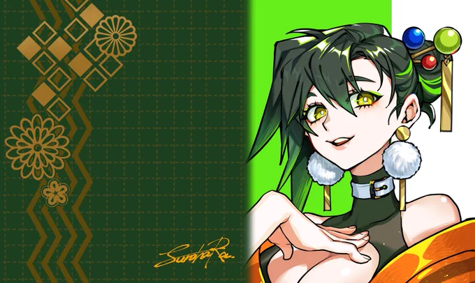 絵柄はグループ展で書き下ろした3点ですまた別途にマレーシアイベントのプロモーションカード用に書き下ろたイラストを使用したプレイマット(再販なし限定版)と山口のカードキングダム周南店さん版(こちらも数量限定)の告知を後日します 