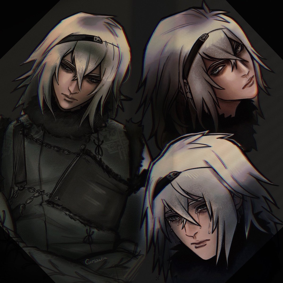 cursoulla's tweet image. cleaned up some sketches!

#nier #nierreplicant #ニーア　#ニーアレプリカント